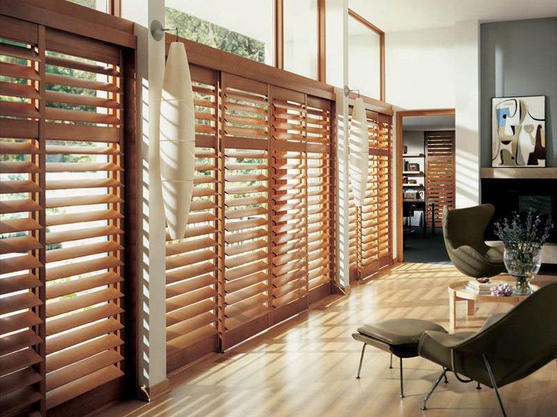 Heritance® hardwood shutters 