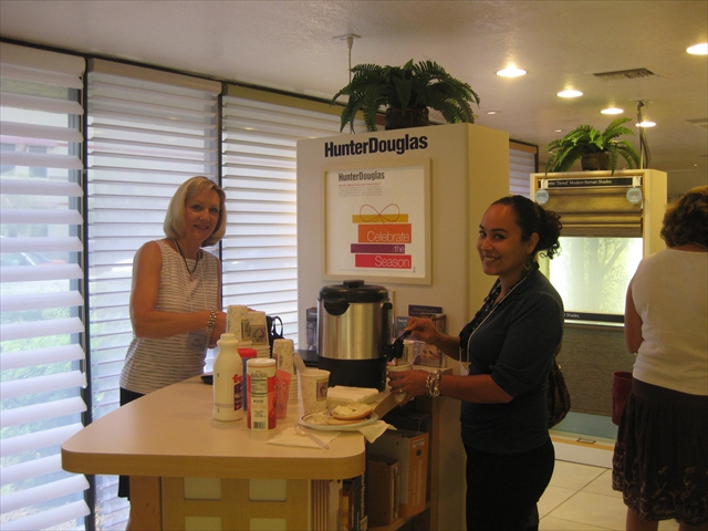 Hunter Douglas Window Fashions Displays