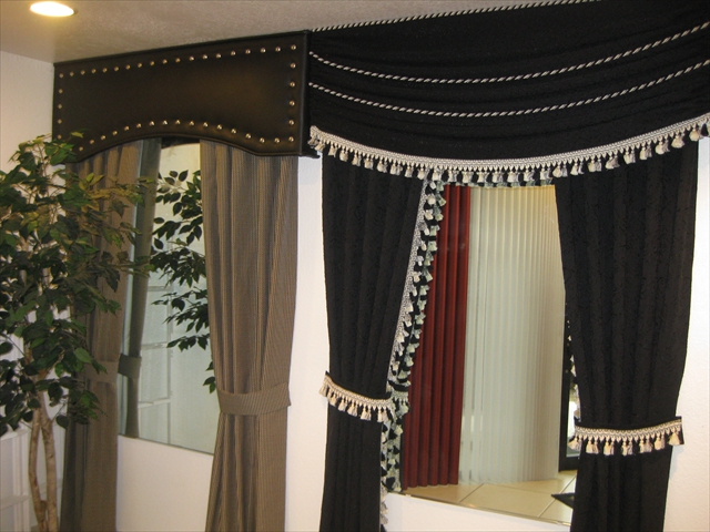 Custom Drapery Display